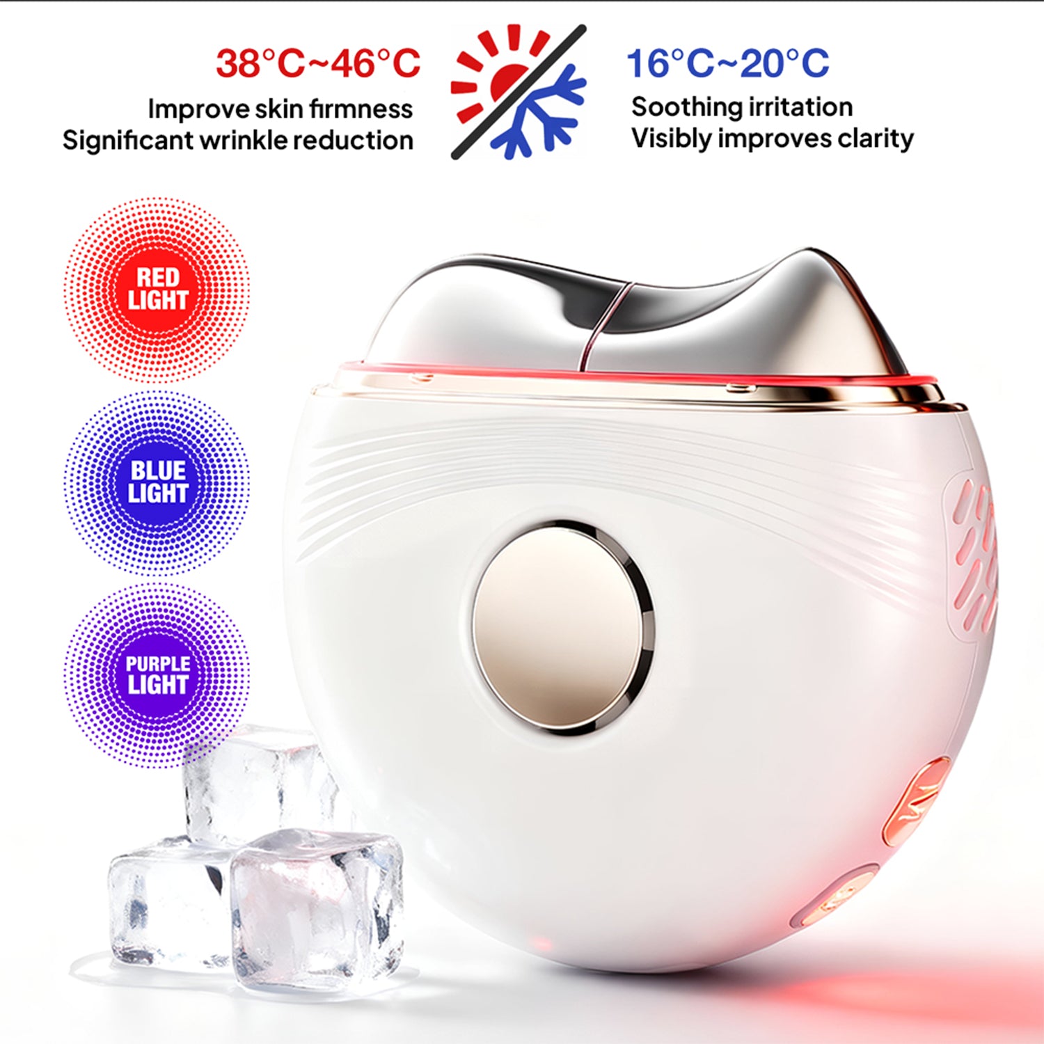 Lunera Pulse – Heat & Cold Skin Therapy Device